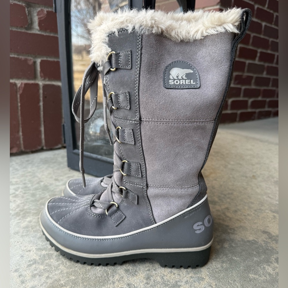 Women’s Sorel Tivoli High II Size 7 In Color Quarry - Picture 3 of 9